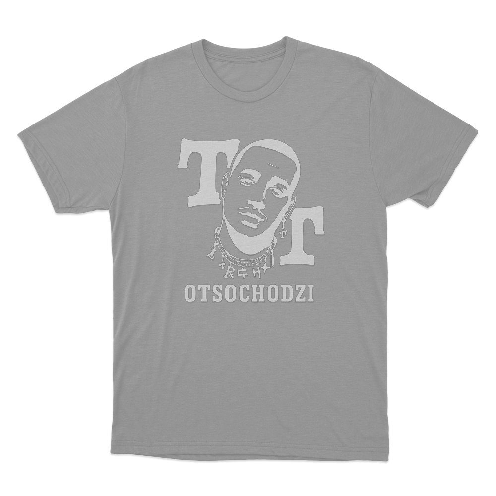 Otsochodzi Portrait Unisex T Shirt Grey Otsochodzi Portrait Unisex T Shirt Grey