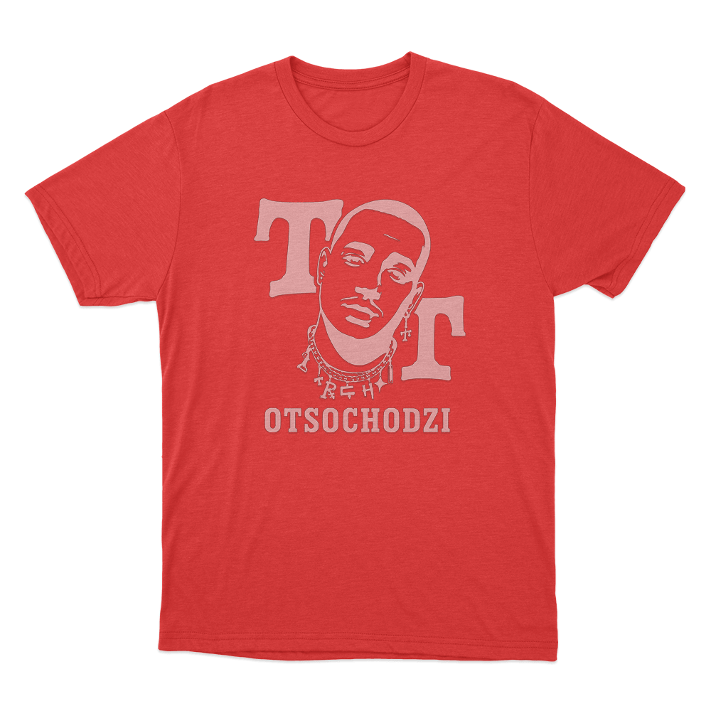 Otsochodzi Portrait Unisex T Shirt Red Otsochodzi Portrait Unisex T Shirt Red