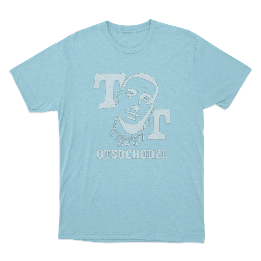 Otsochodzi Portrait Unisex T Shirt Sky Blue Otsochodzi Portrait Unisex T Shirt Sky Blue