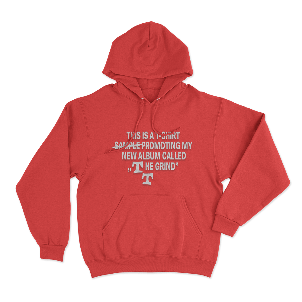 Otsochodzi The Grind Album Promo Unisex Hoodie Red Otsochodzi The Grind Album Promo Unisex Hoodie Red
