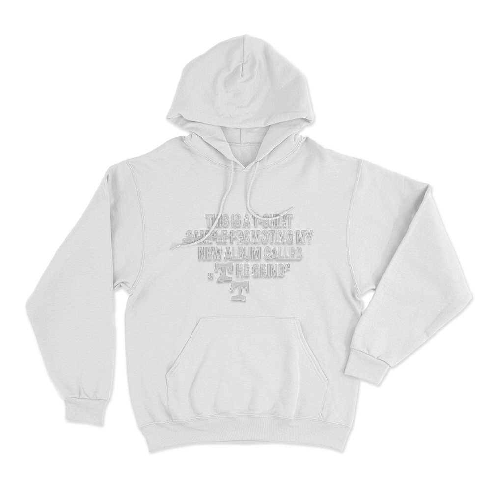 Otsochodzi The Grind Album Promo Unisex Hoodie White Otsochodzi The Grind Album Promo Unisex Hoodie White