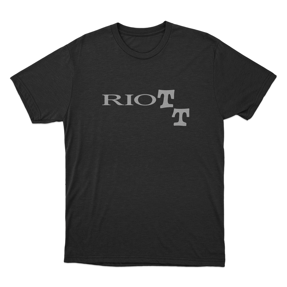 Riott Classic Unisex T Shirt Black Riott Classic Unisex T Shirt Black