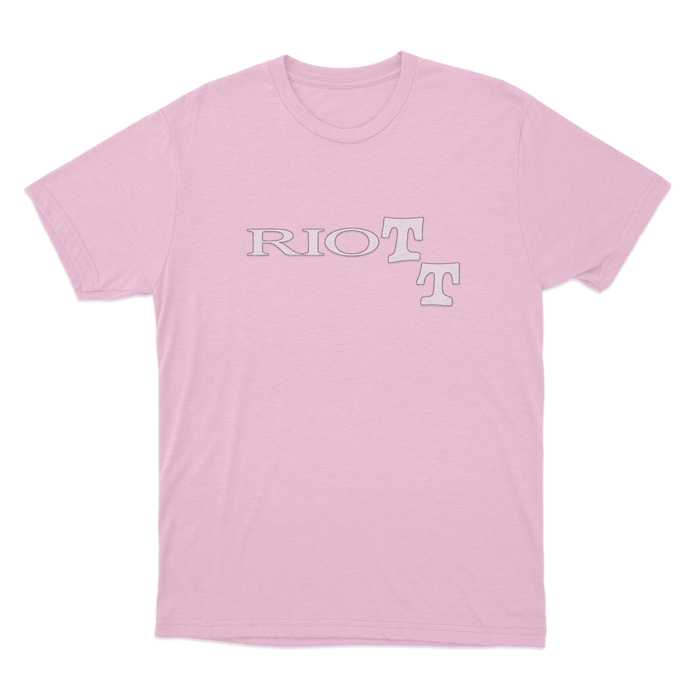Riott Classic Unisex T Shirt Pink Riott Classic Unisex T Shirt Pink