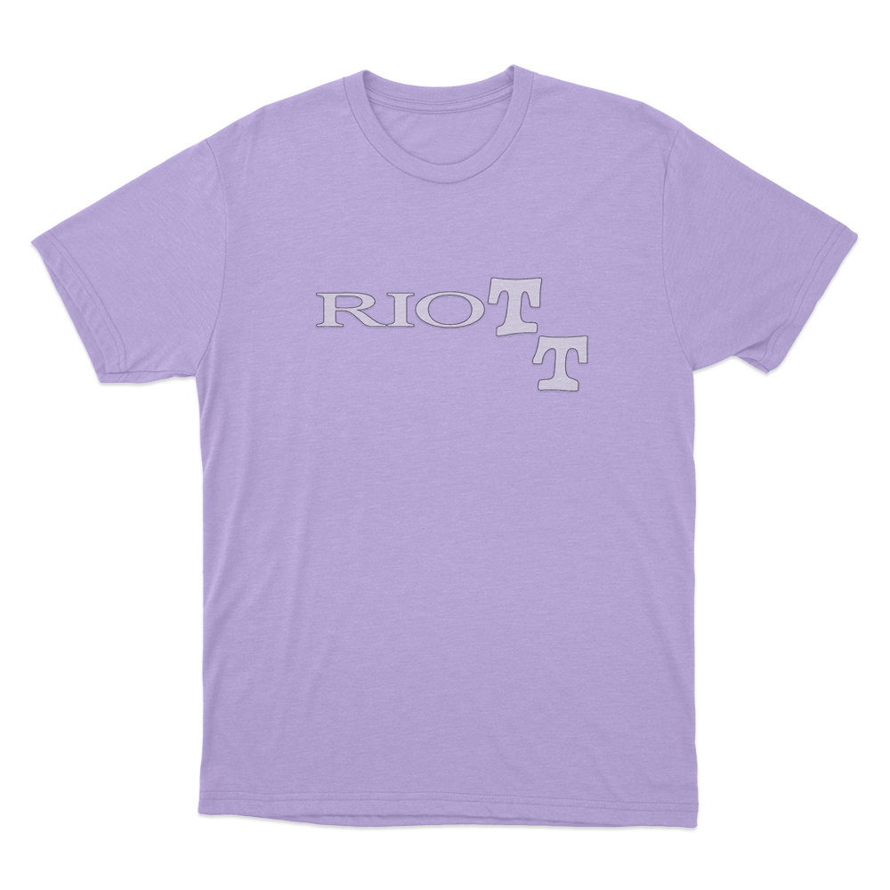 Riott Classic Unisex T Shirt Purple Riott Classic Unisex T Shirt Purple