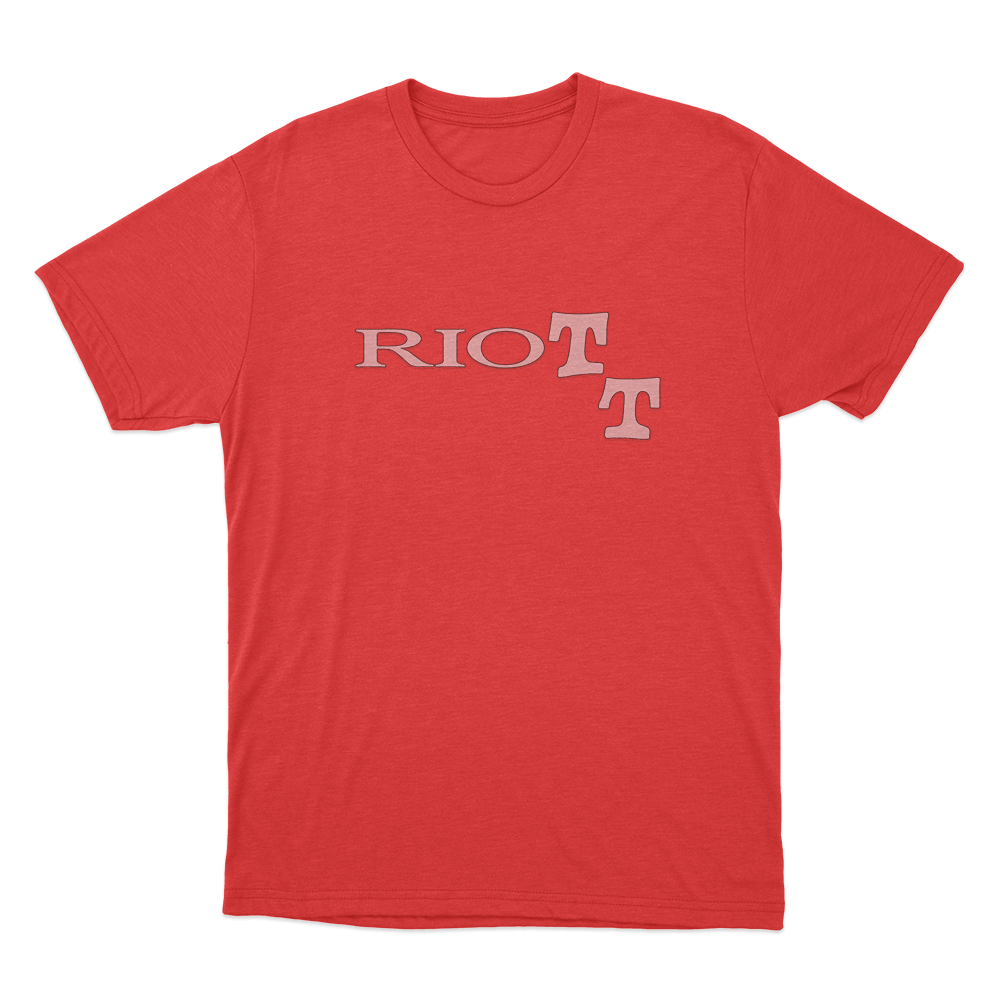 Riott Classic Unisex T Shirt Red Riott Classic Unisex T Shirt Red
