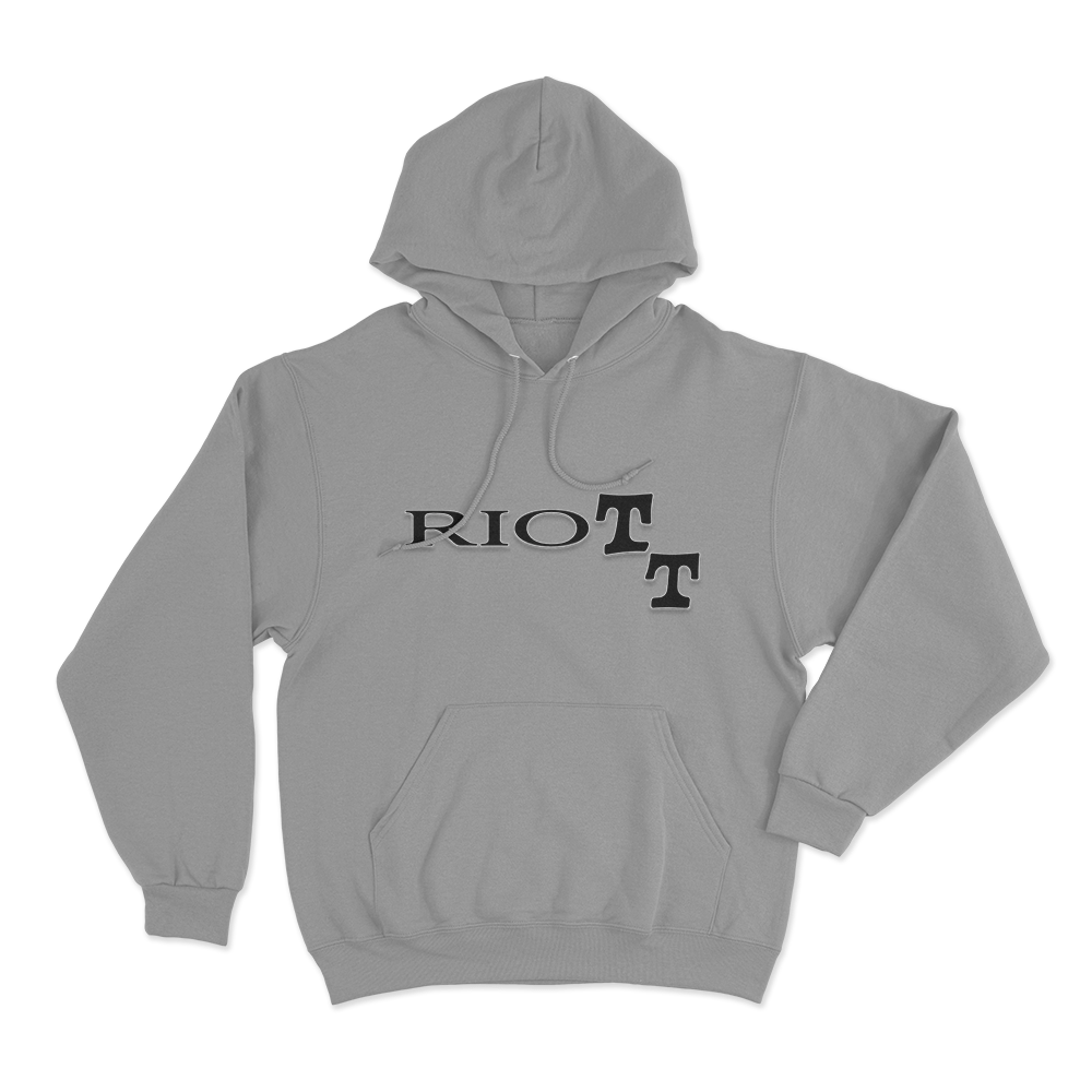 Riott Unisex Hoodie Grey Riott Unisex Hoodie Grey