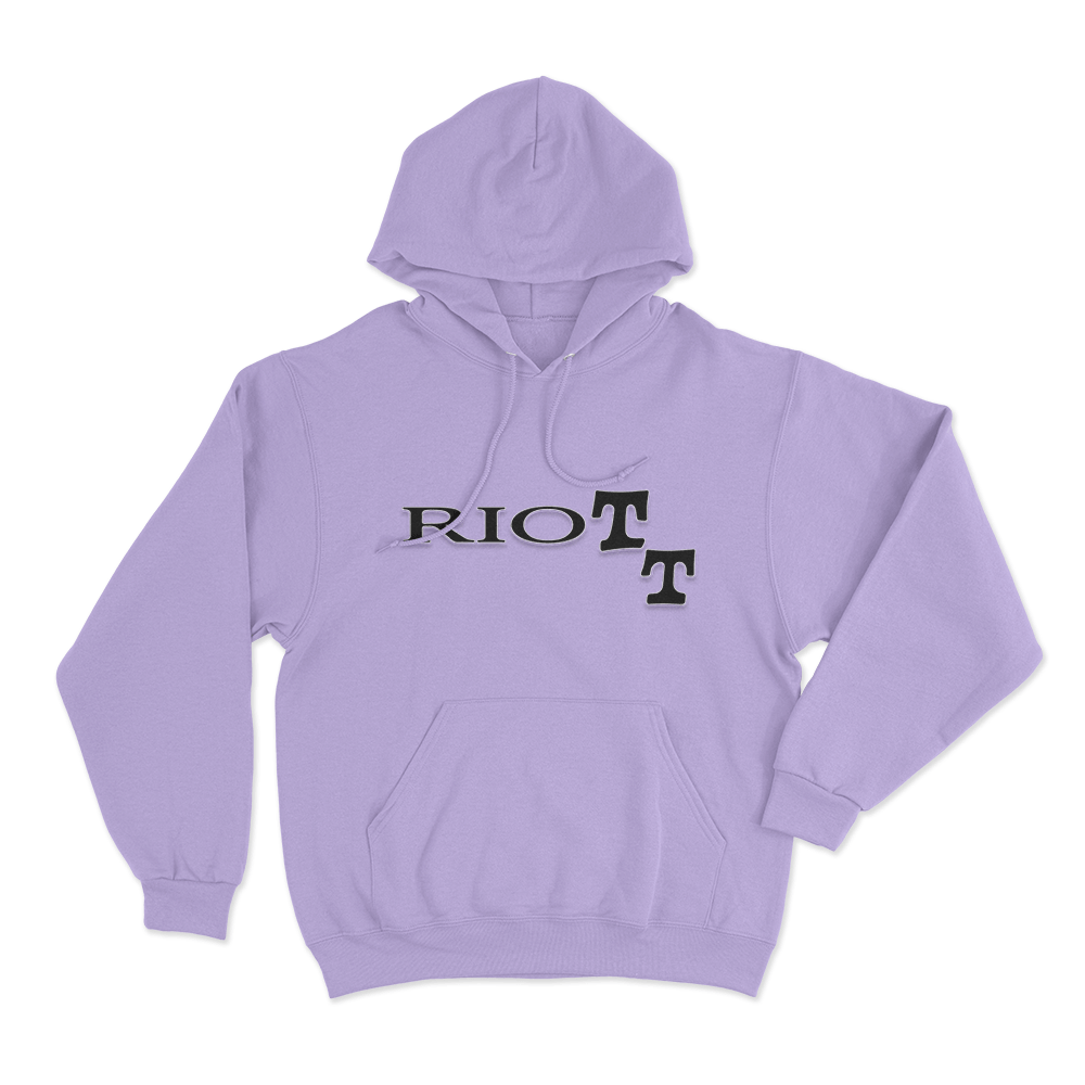 Riott Unisex Hoodie Purple Riott Unisex Hoodie Purple