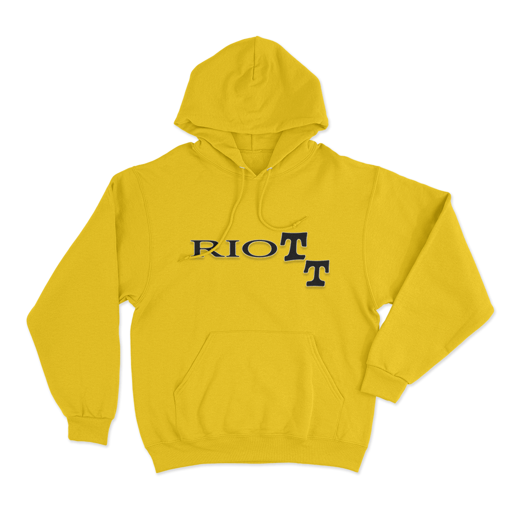 Riott Unisex Hoodie Yellow Riott Unisex Hoodie Yellow