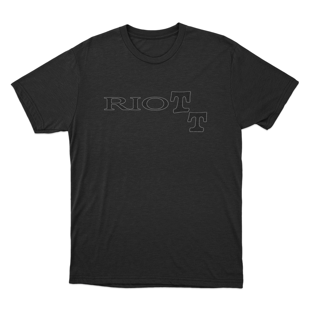 Riott Unisex T Shirt Black Riott Unisex T Shirt Black