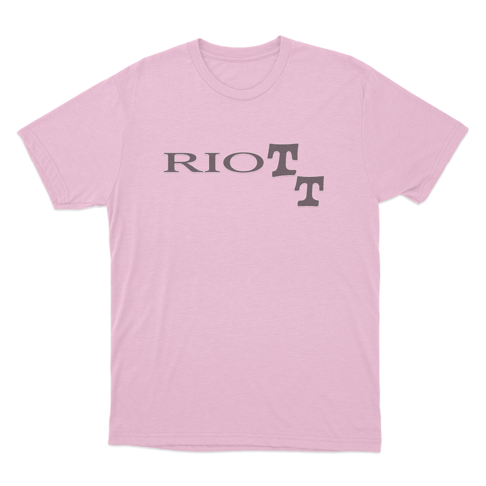 Riott Unisex T Shirt Pink Riott Unisex T Shirt Pink