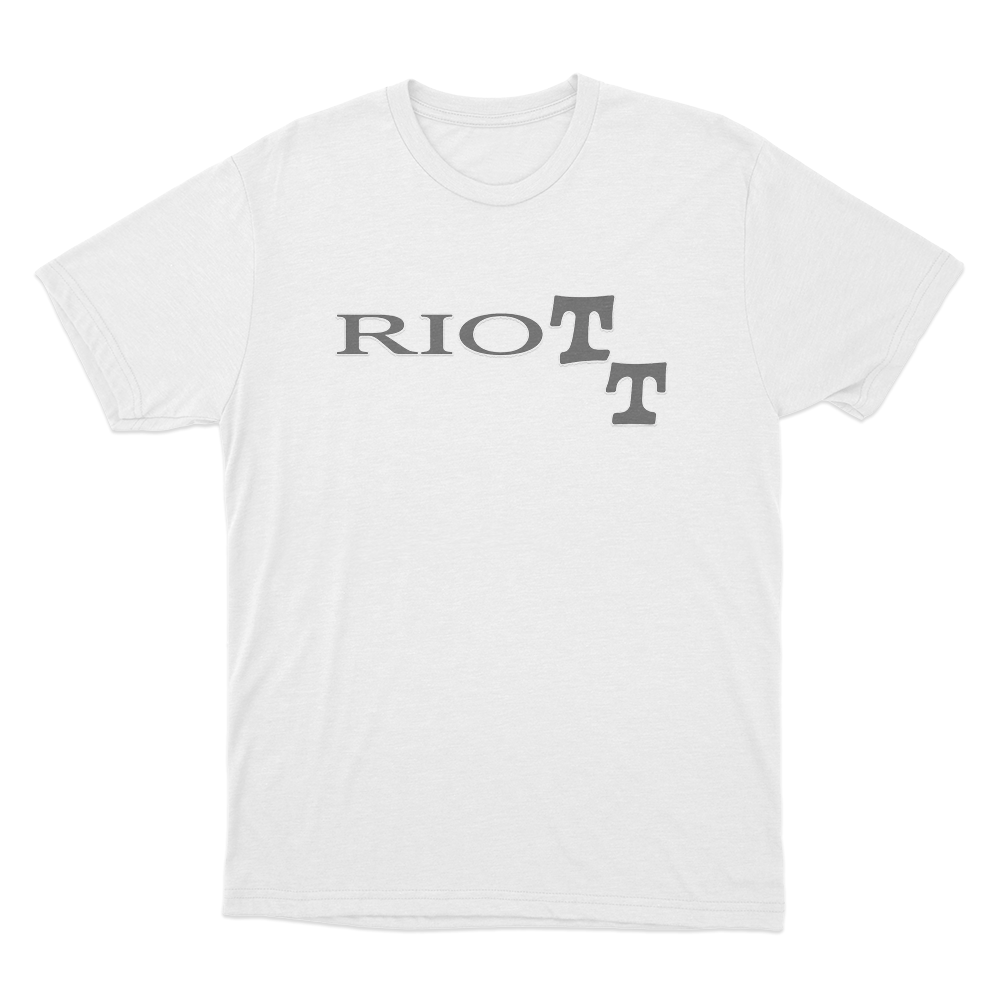 Riott Unisex T Shirt White Riott Unisex T Shirt White