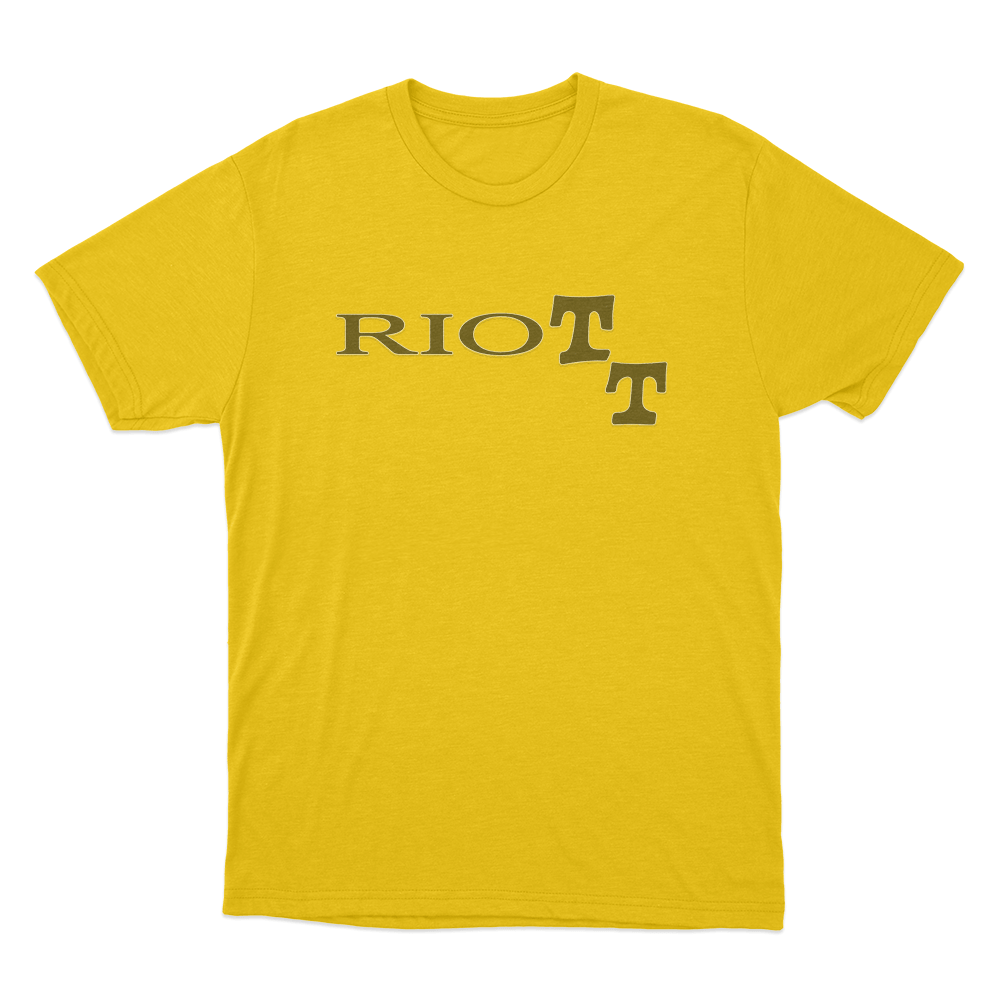 Riott Unisex T Shirt Yellow Riott Unisex T Shirt Yellow