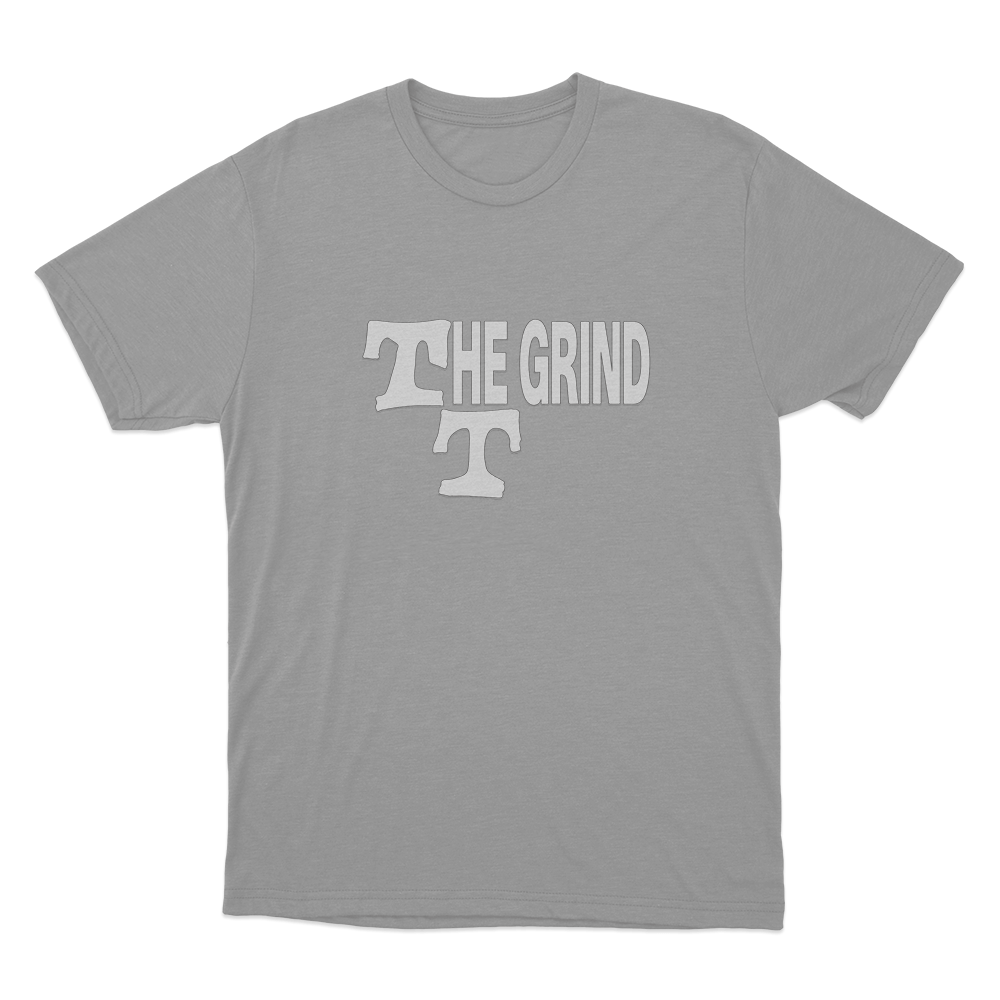 TT The Grind Unisex T Shirt Grey TT The Grind Unisex T Shirt Grey