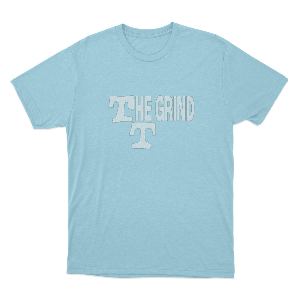 TT The Grind Unisex T Shirt Sky Blue TT The Grind Unisex T Shirt Sky Blue